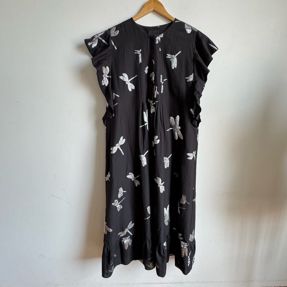 CYNTHIA ROWLEY Nairobi Dragonfly Maxi Dress